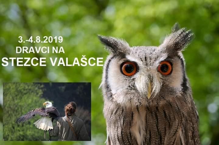 Dravci na Stezce Valaška - 3.-4.8.2019